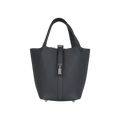 Hermès Picotin Lock 18 Bucket Bag – Ardoise Clemence Palladium Hardware - View 1