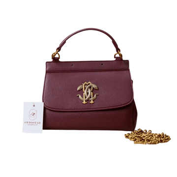 Roberto Bag | Cavalli Mirror Snake Top Handle Bag
