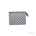 Louis Vuitton Pochette Voyage Clutch – Grey - View 1