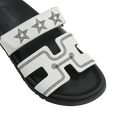 Hermès Chypre Sandals – Blanc Star Print - View 2