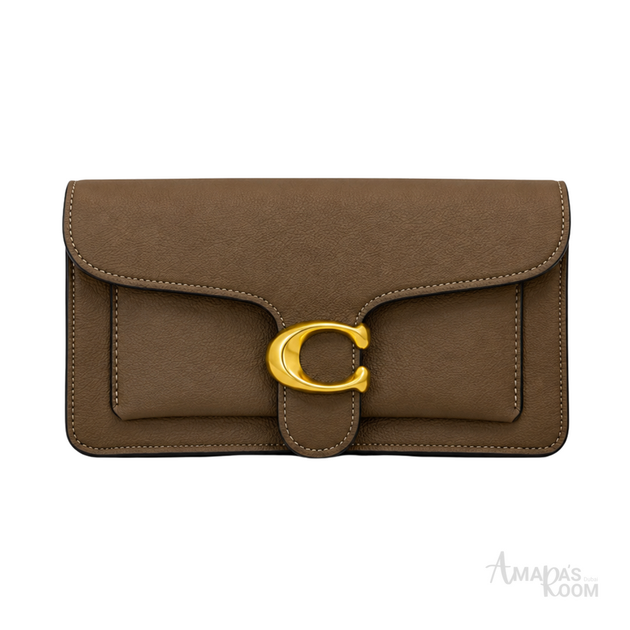 Coach Tabby Shoulder Bag 26 Dark Stone – product view