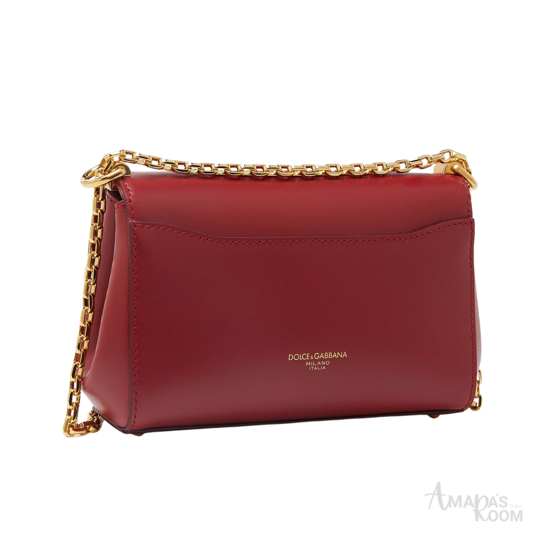 Dolce & Gabbana Marlene Crossbody Bag – Red - View 2