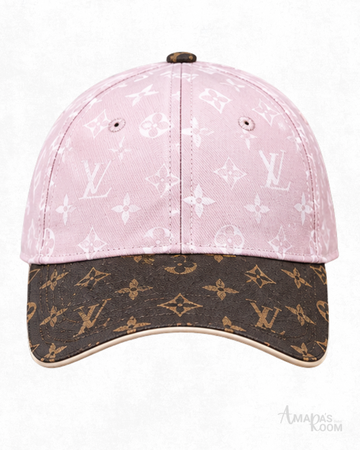 Louis Vuitton Cap | Pastel Pink Crown