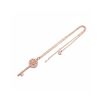 Swarovski Jewelry | Key Pendant Necklace Gold
