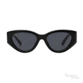 Miu Miu Mu Sunglasses 06YS Black Cat-Eye - View 1