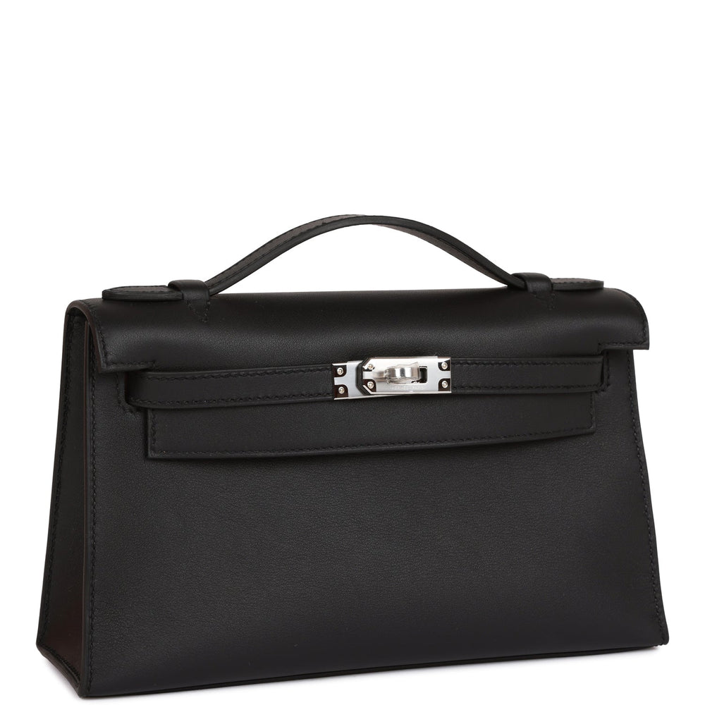 Hermès Bag | Kelly Pochette Black Swift