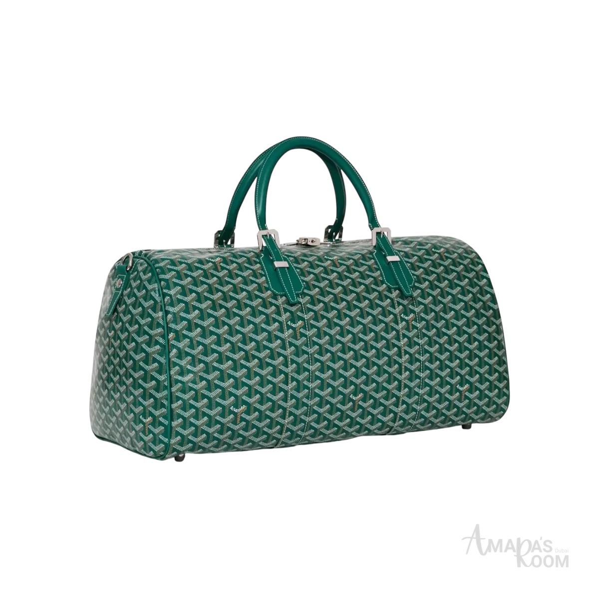Goyard Boston 50 Bag Green - View 1