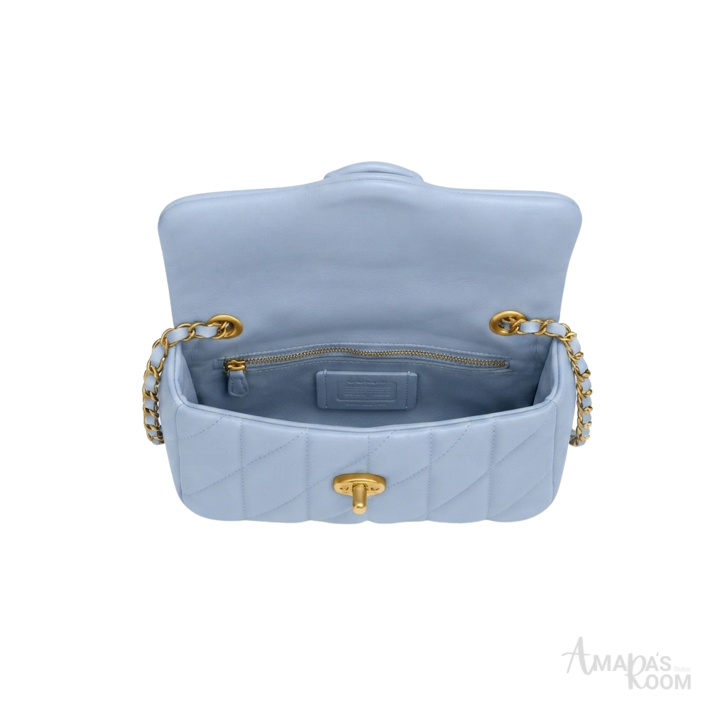 Coach Tabby Shoulder Bag – Light Blue - View 3