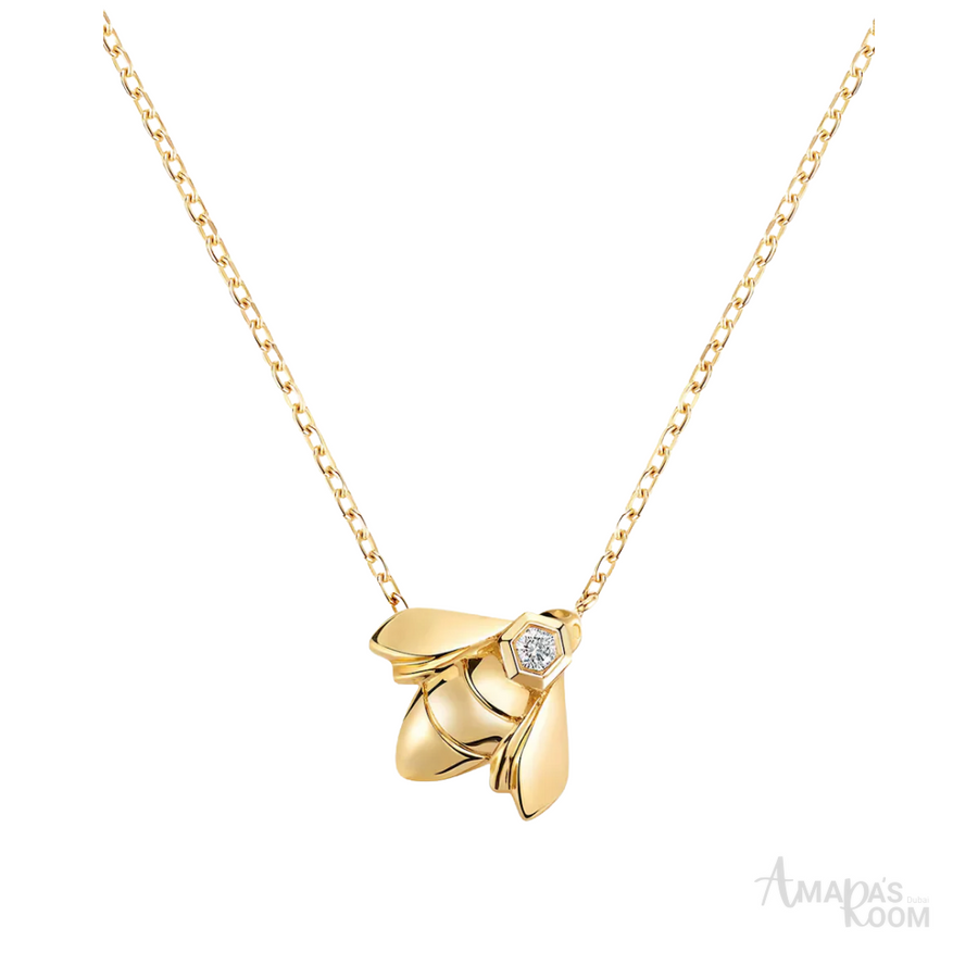 Chaumet Yellow Gold and Diamond Bee de Chaumet