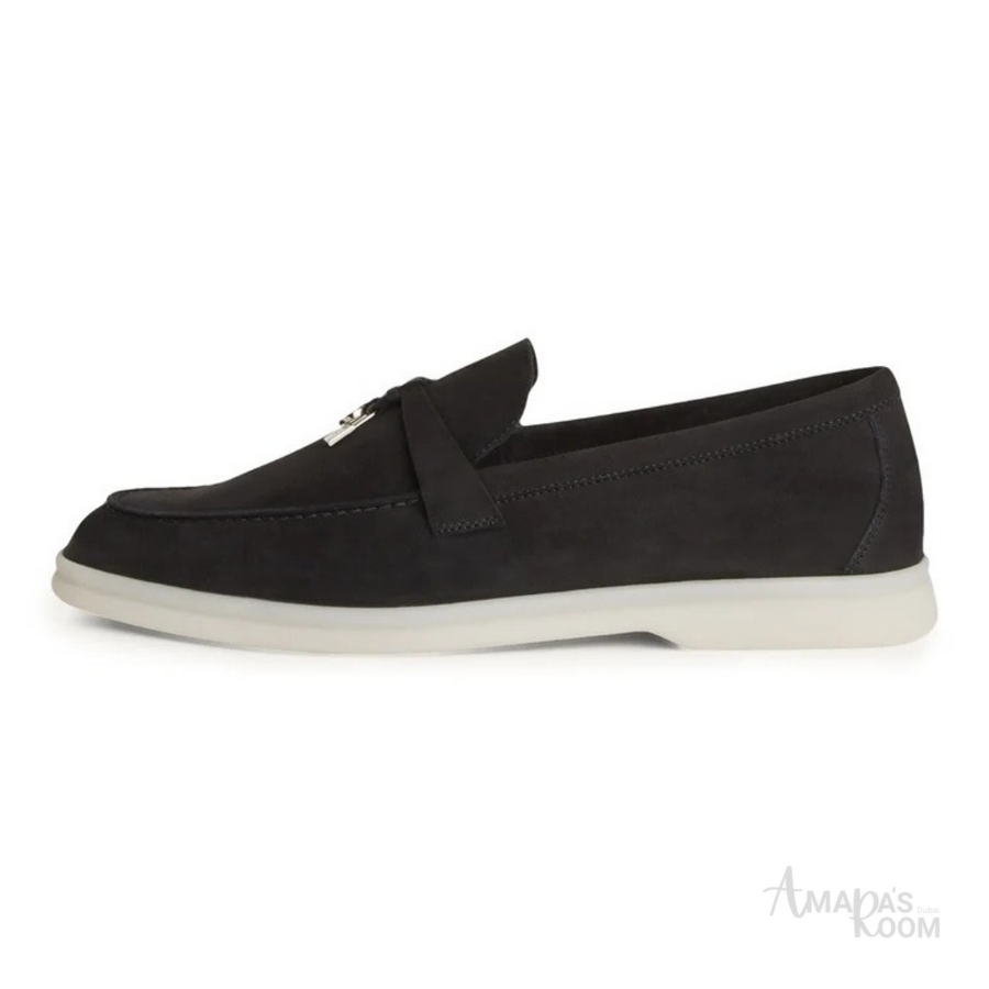Loro Piana Footwear | Summer Charms Walk Caviar