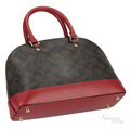 Coach Mini Sierra Satchel Handbag – Wine Red - View 5