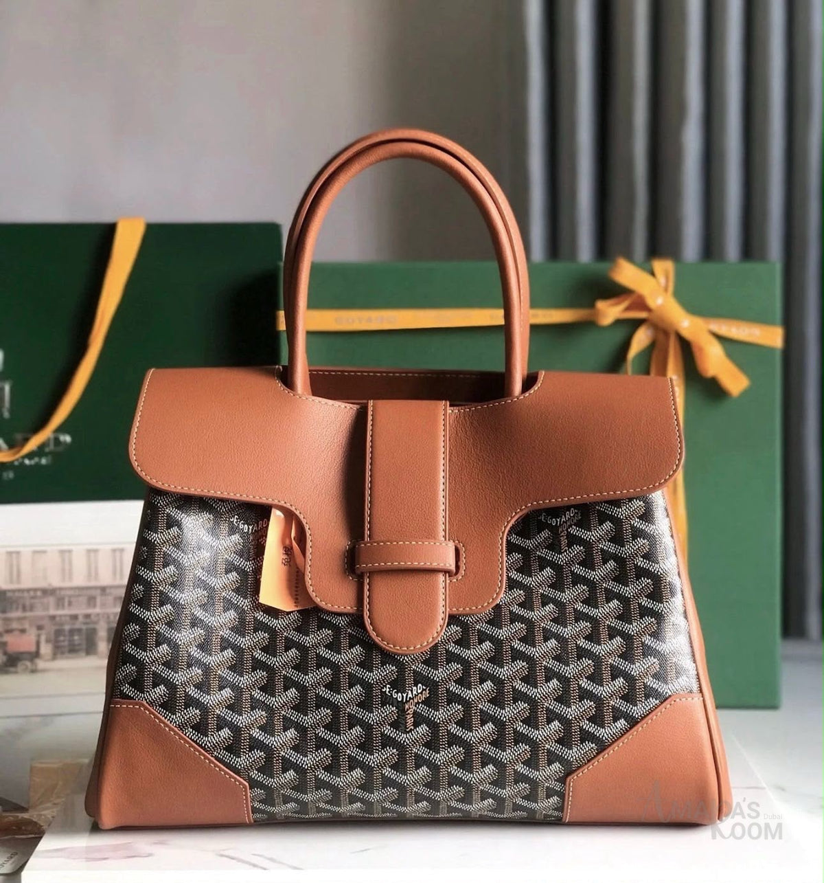 Goyard Saïgon Tote Bag – Black - View 4