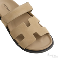 Hermès Chypre Sandals – Beige Lin - View 2