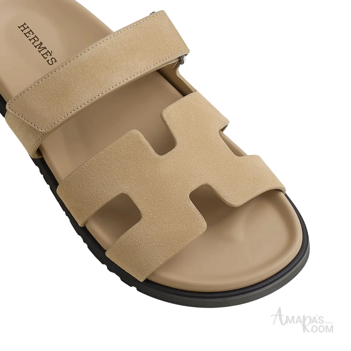 Hermès Chypre Sandals – Beige Lin - View 2