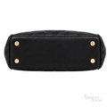 Coach Bag | Mini Sierra Satchel (Micro Dome Satchel) – Black (with gold-tone hardware)