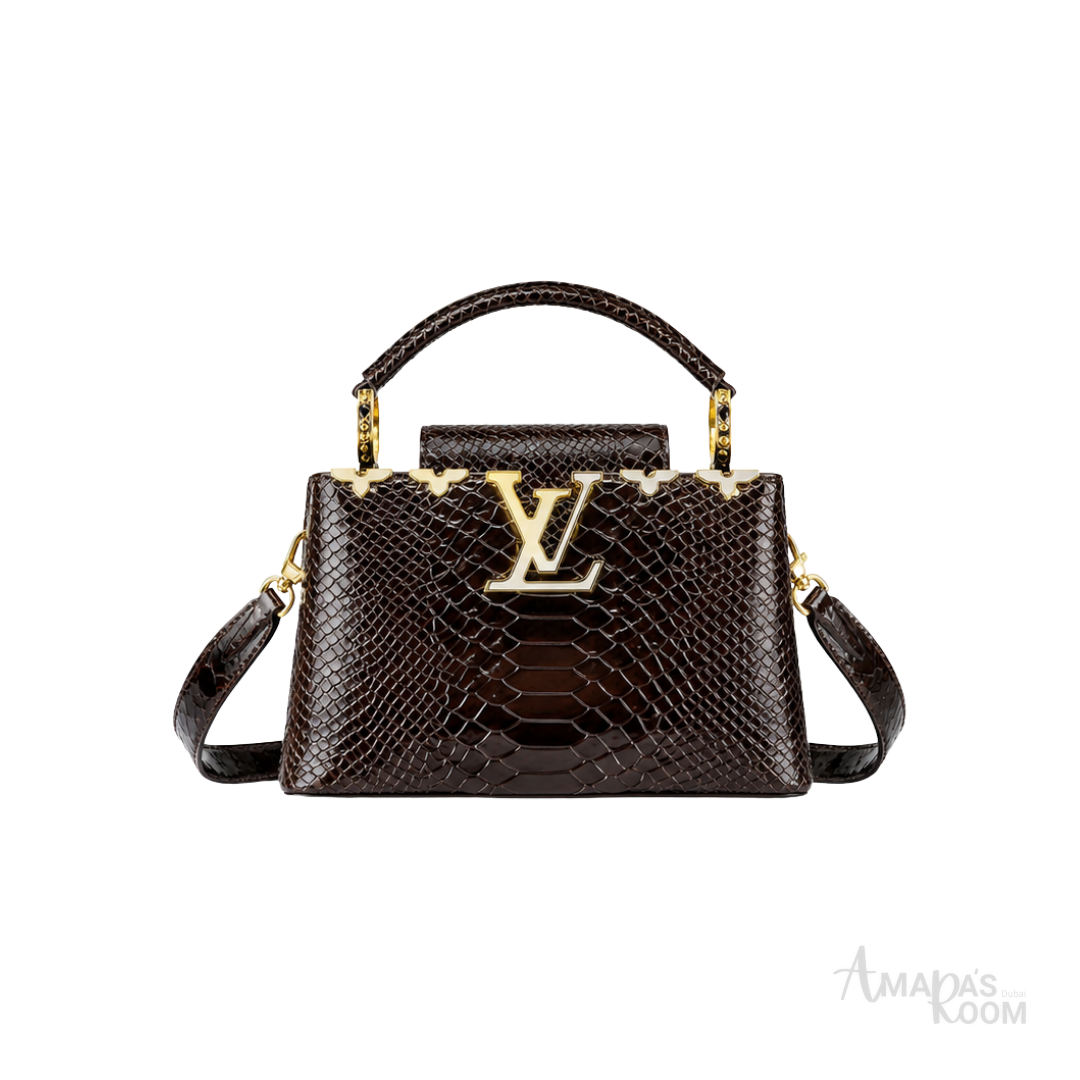 Louis Vuitton Capucines Mini – Dark Brown - View 1
