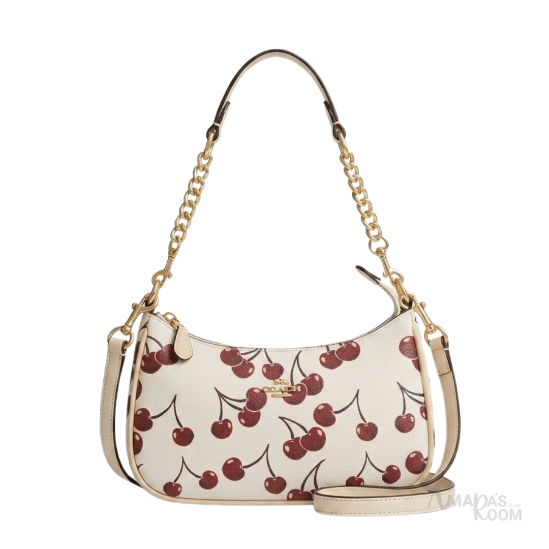 Coach Dedoo Cherry Print Shoulder Bag - View 1
