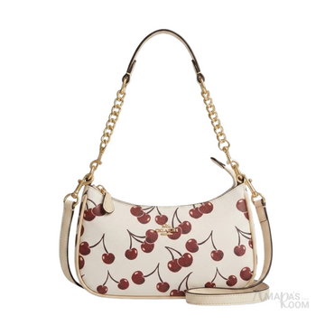 Coach Dedoo Cherry Print Shoulder Bag - View 1