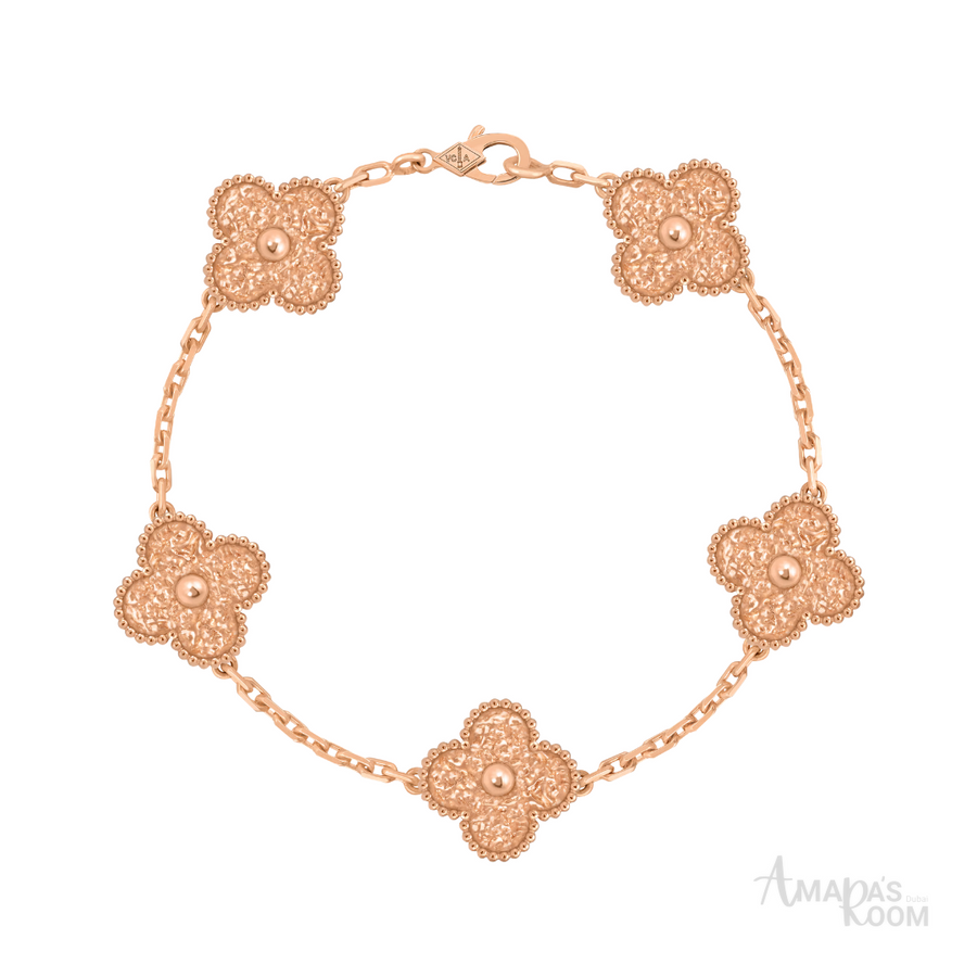 Van Cleef & Arpels Vintage Alhambra bracelet, 5 motifs