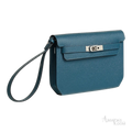 Hermès Depeche 25 Pouch – Bleu Thalassa - View 2