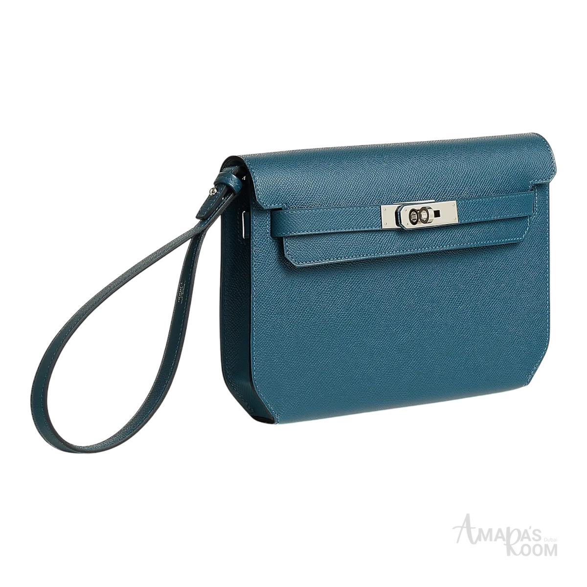 Hermès Depeche 25 Pouch – Bleu Thalassa - View 2