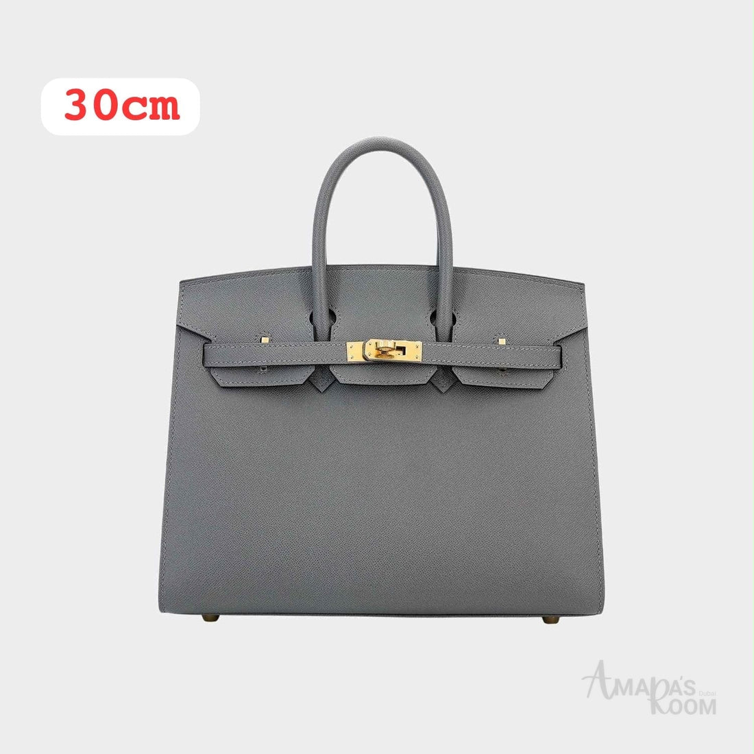 Hermès Bag Birkin 30 Sellier Grey – product view