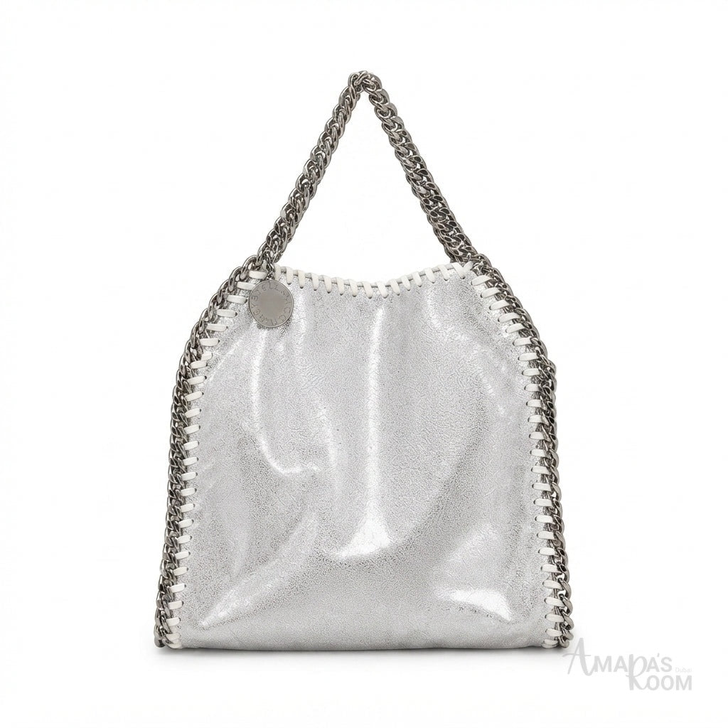 Stella McCartney Falabella Bag – White & Silver - View 1