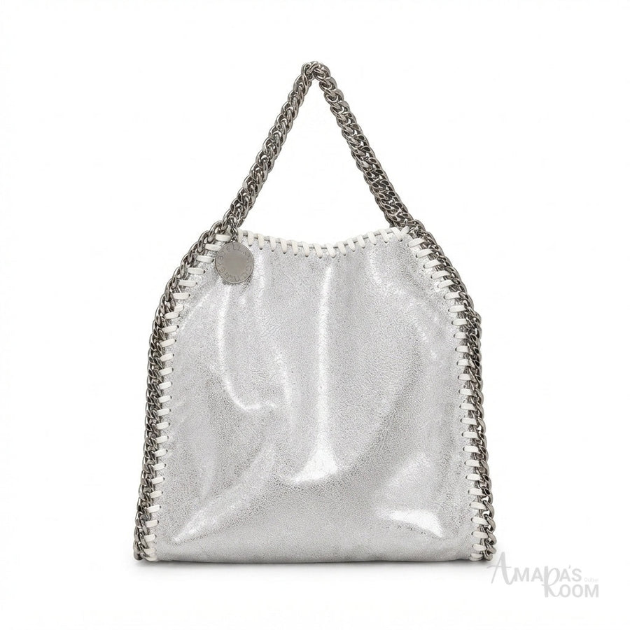 Stella McCartney Falabella Bag – White & Silver - View 1