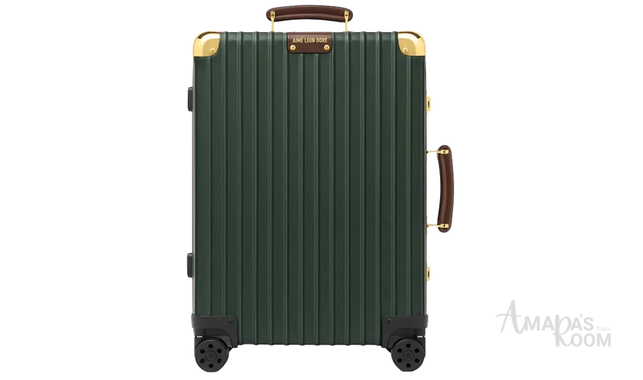 Rimowa x Aime Leon Dore Classic Cabin Suitcase Green - View 1