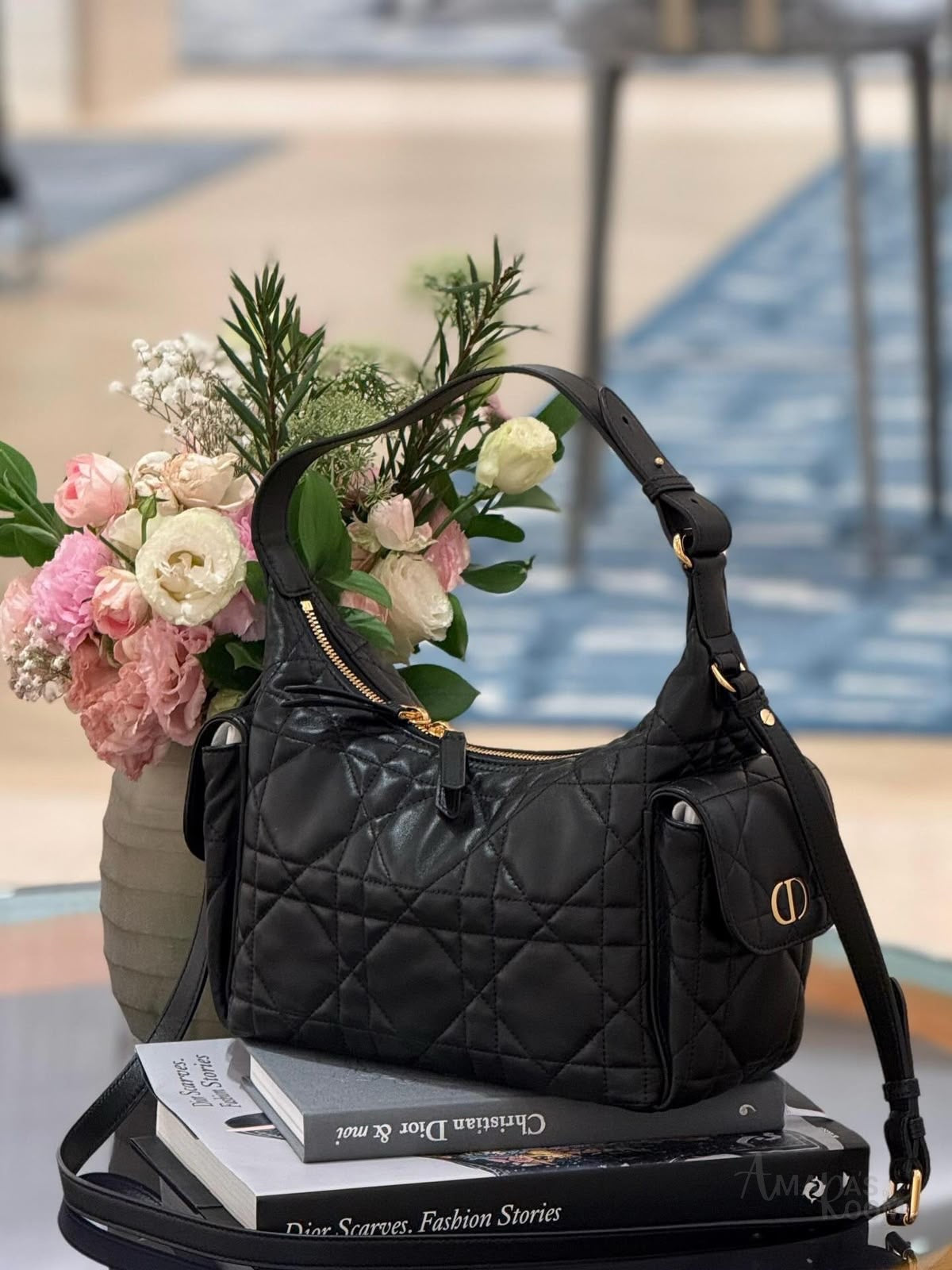 Dior D-Dream Medium Bag – Black - View 5