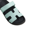 Hermès Chypre Sandals – Bleu Cristaux - View 2