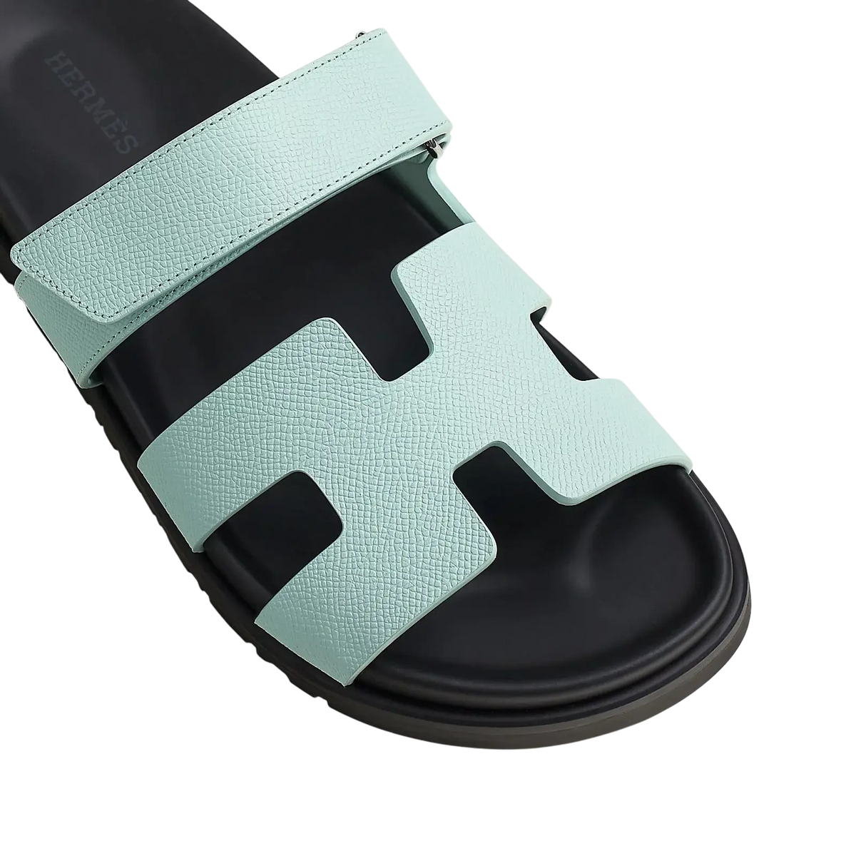 Hermès Chypre Sandals – Bleu Cristaux - View 2