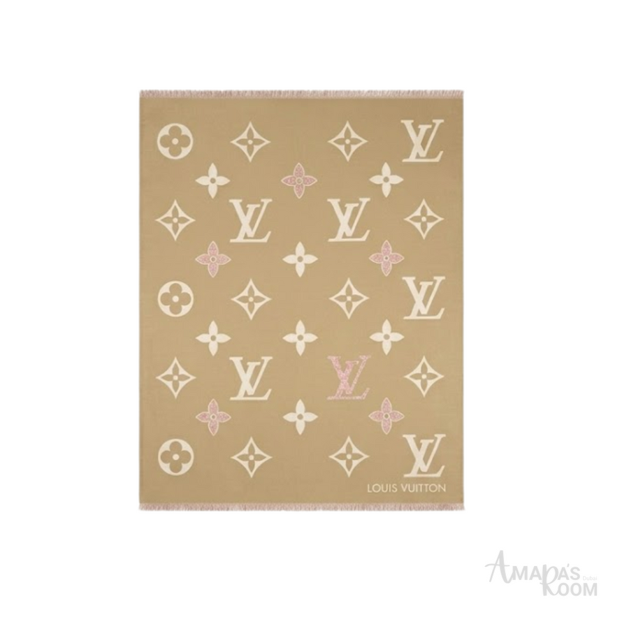 Louis Vuitton Scarf | Monogram Beige
