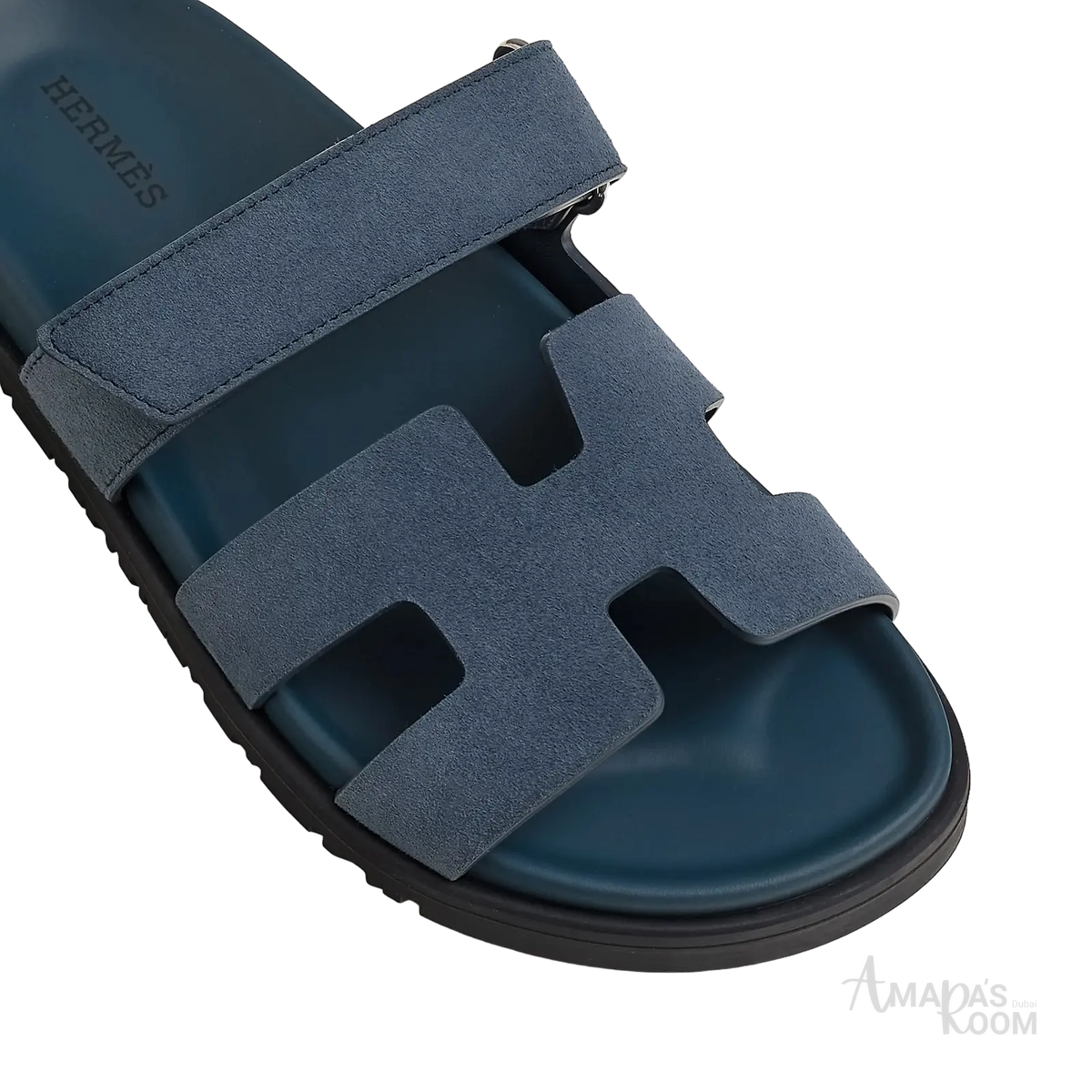 Hermès Chypre Sandals – Bleu Céleste - View 2