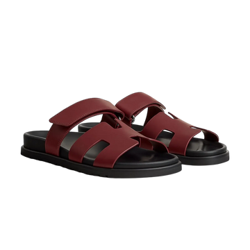 Hermès Chypre Sandals – Rouge H - View 1