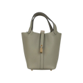 Hermès Picotin Lock 18 Bucket Bag – Sauge Clemence Gold Hardware - View 1