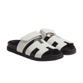 Hermès Chypre Sandals – Blanc - View 1