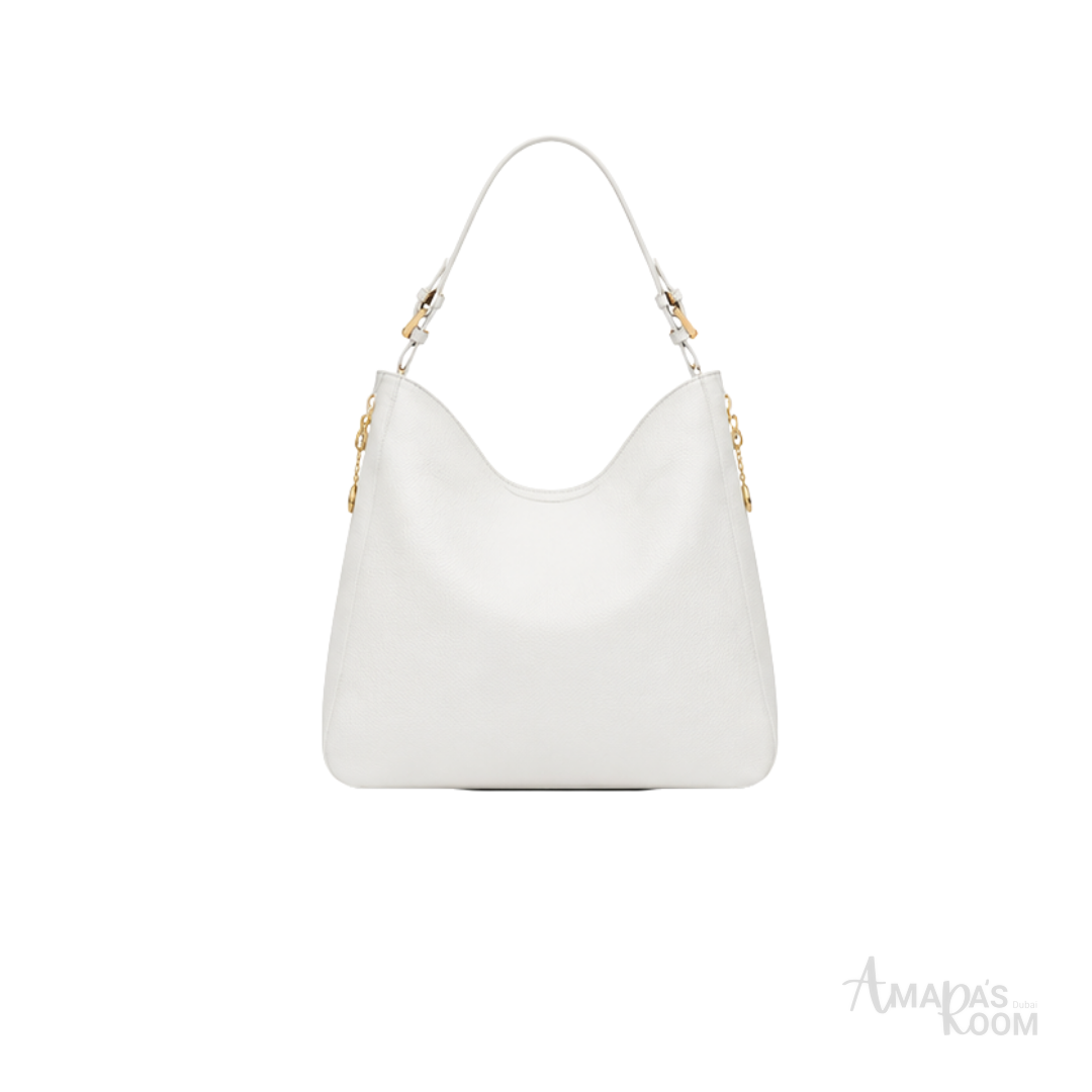 Dior Hobo Shoulder Bag – White - View 4