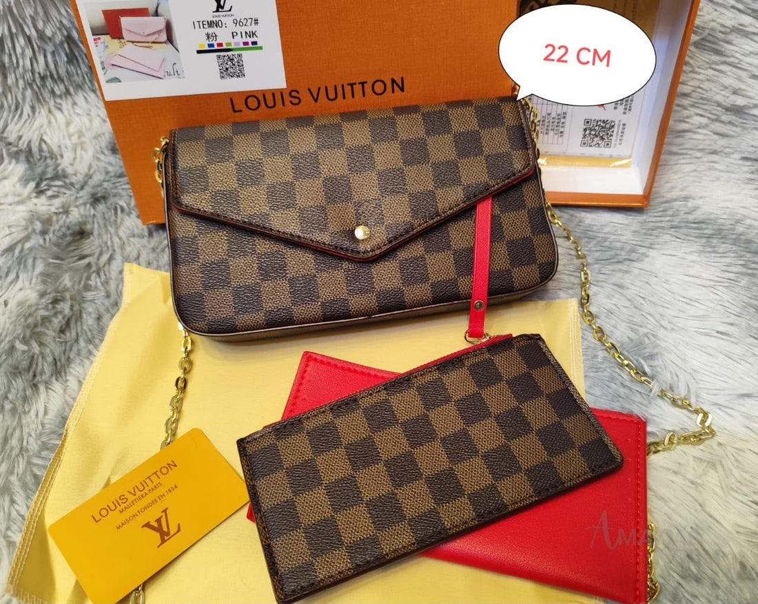 Louis Vuitton Bag Félicie Pochette Brown – product view
