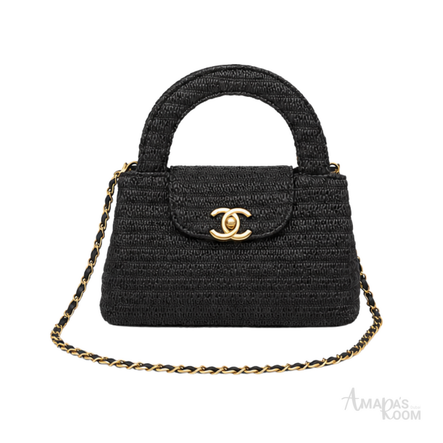 Chanel Nano Kelly Flap Bag Black – product view