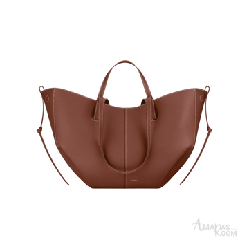 Polène Cyme Tote Bag – Cognac - View 1