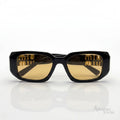 Miu Miu Rectangular Sunglasses – Warm Yellow Lenses - View 2
