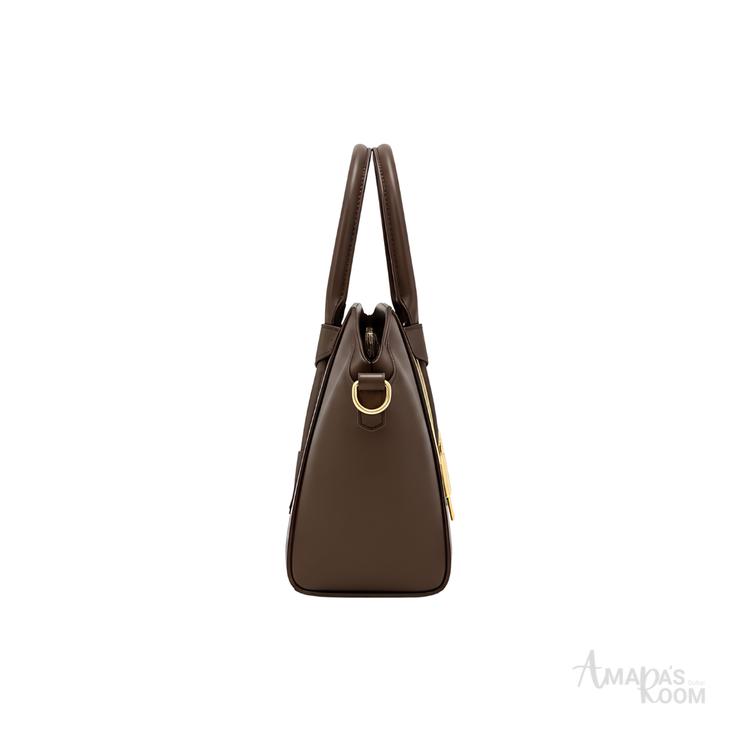 Givenchy Toy Lock Antigona Leather Bag – Brown - View 3