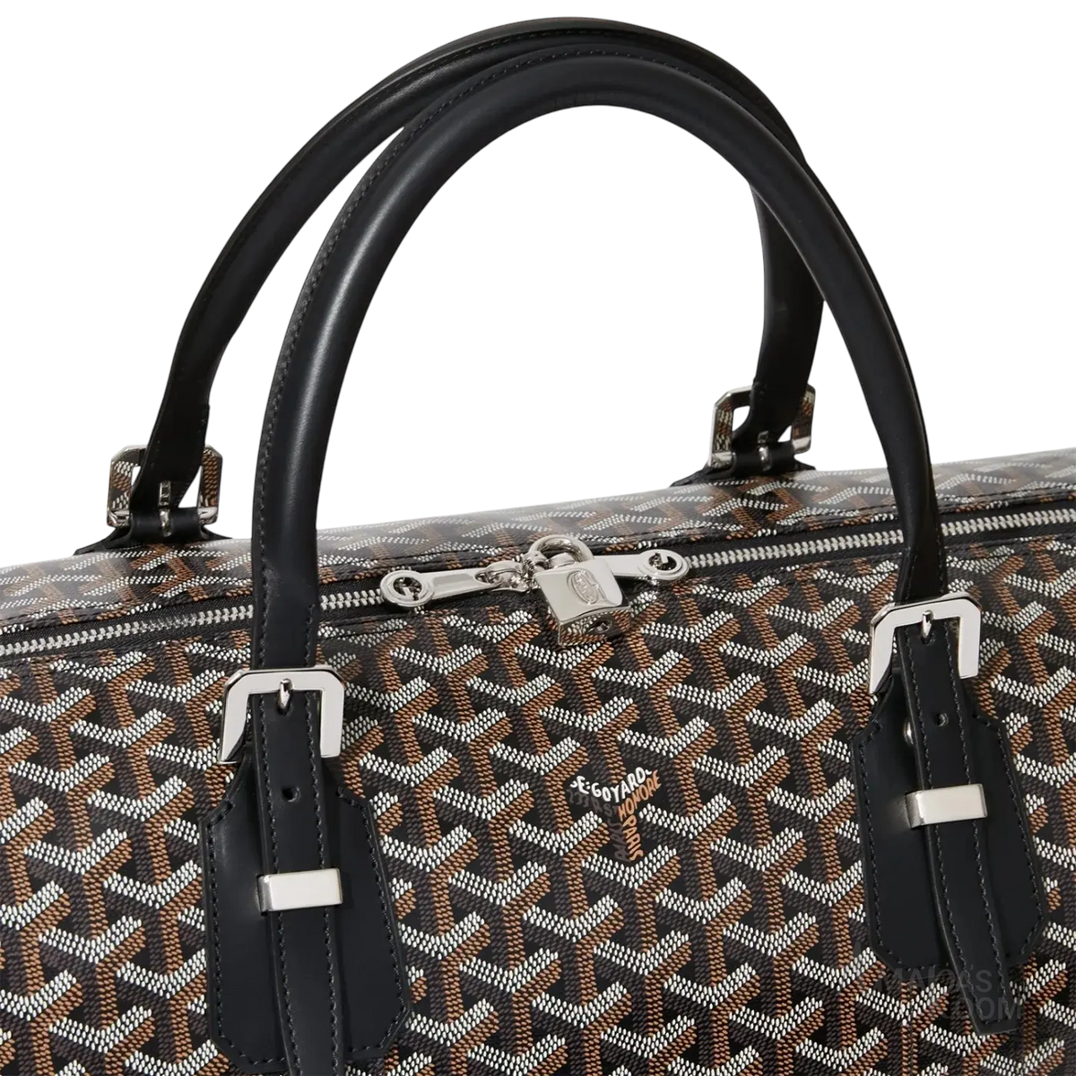 Goyard Boston 50 Bag Black - View 2