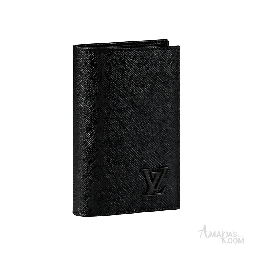 Louis Vuitton Wallet | Louis Vuitton Black Leather Design - View 1