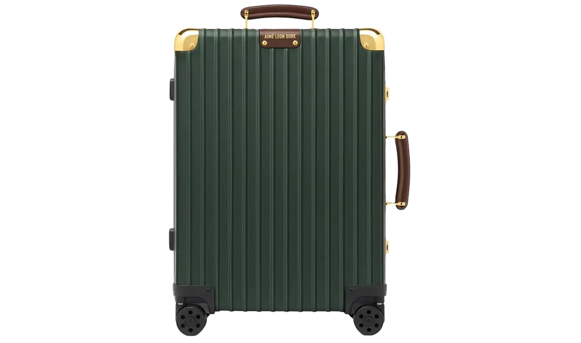 Rimowa x Aime Leon Dore Classic Cabin Suitcase Green - View 1