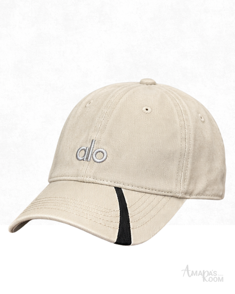 Alo Yoga | Washed Off-Duty Cap Sand Dollar - View 1