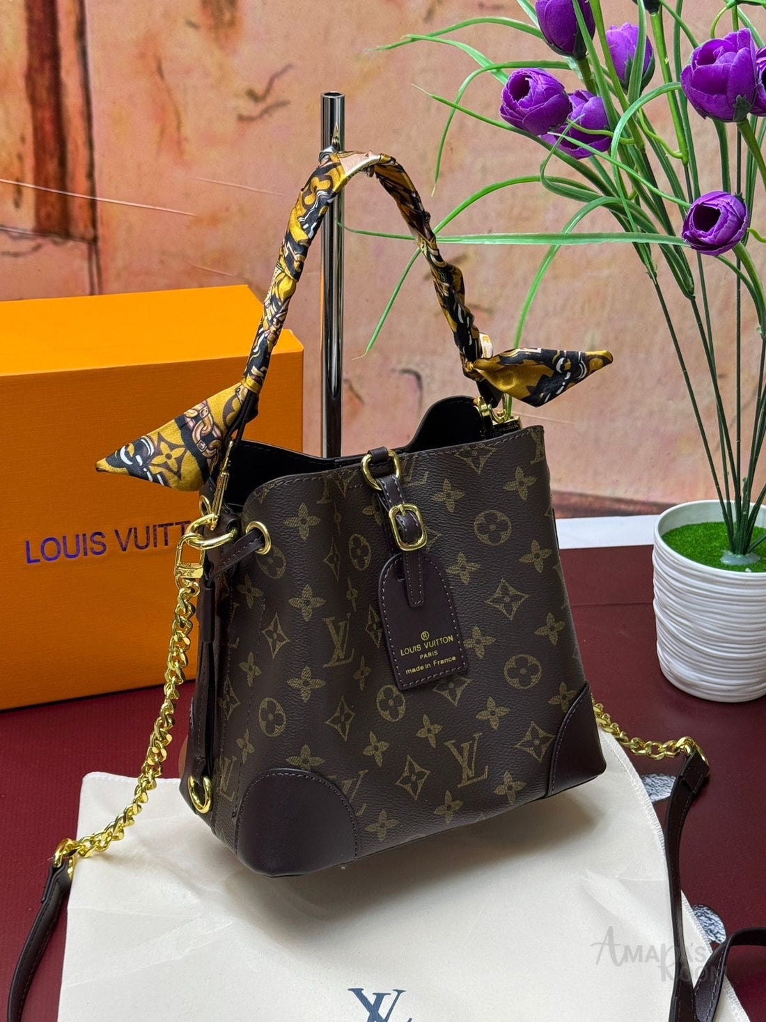 Louis Vuitton Monogram Bucket Bag – product view