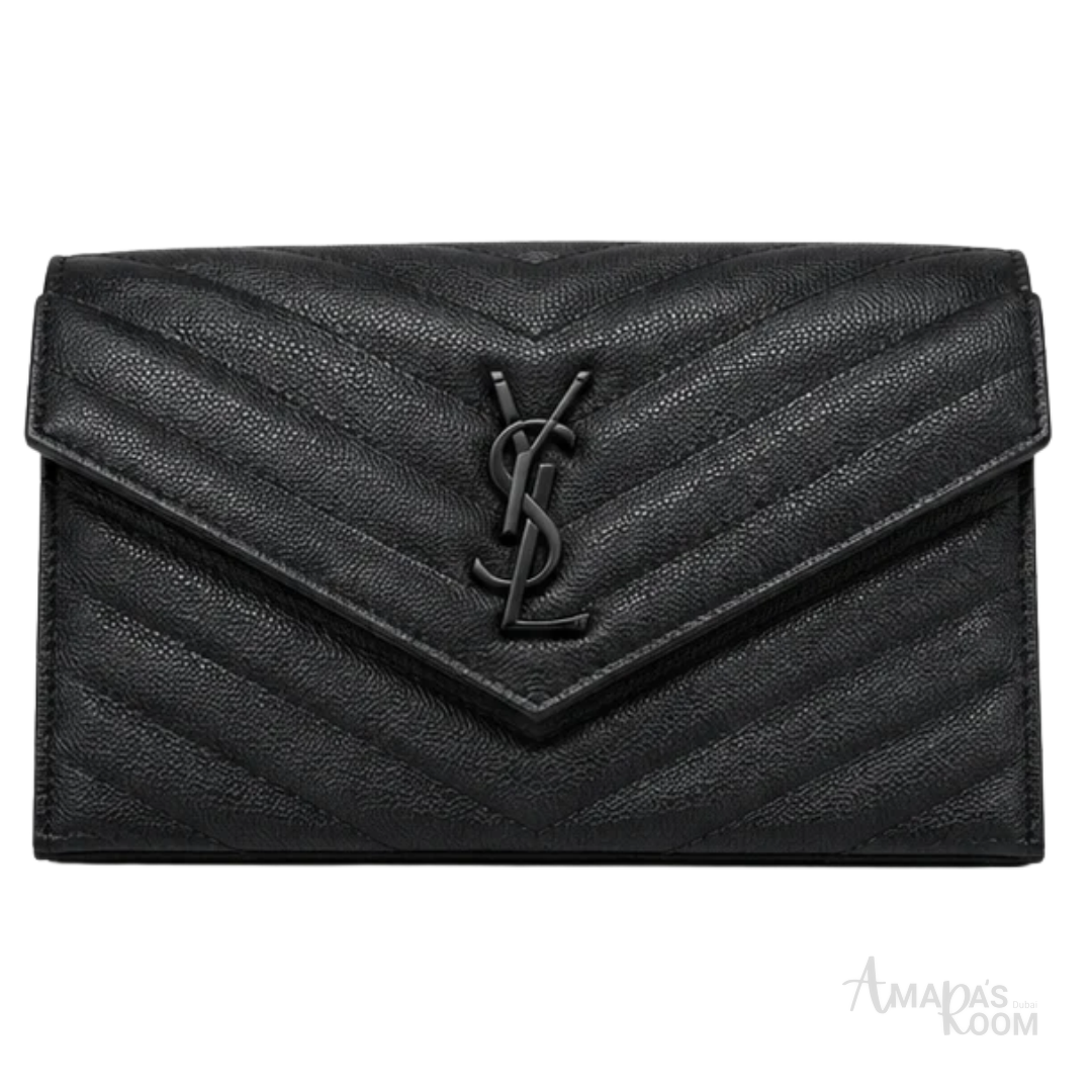 YSL Bag | Cassandre Wallet on Chain Black