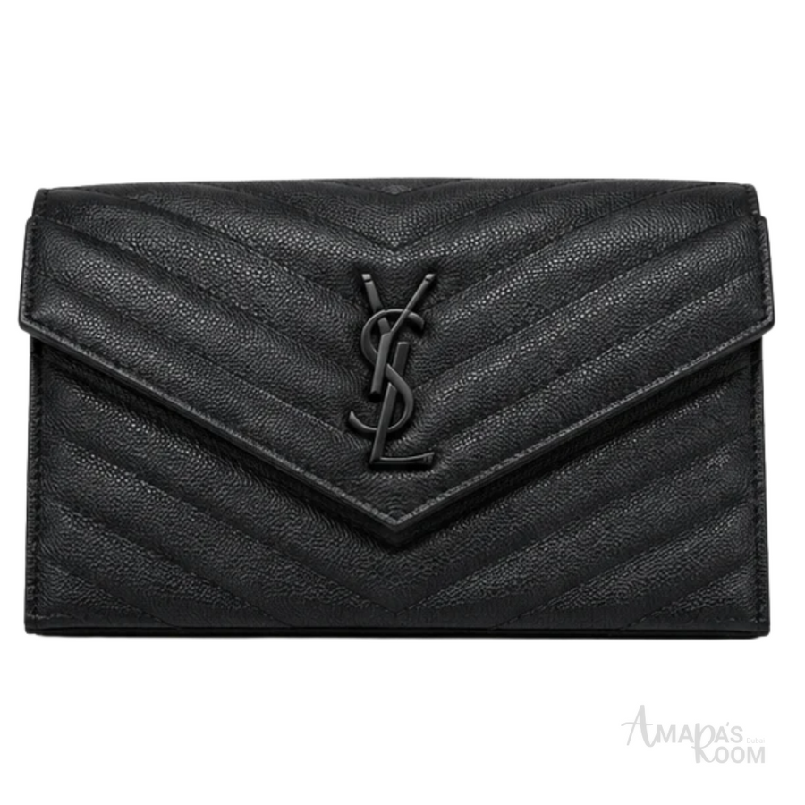 YSL Bag | Cassandre Wallet on Chain Black